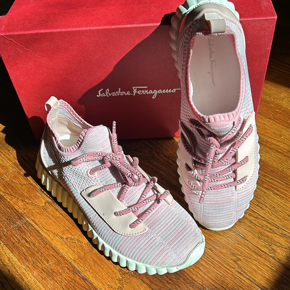 Salvatore Ferragamo Niky Sneakers Size 6.5